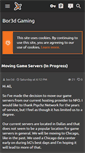 Mobile Screenshot of bor3dgaming.com